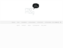 Tablet Screenshot of mermagblog.com